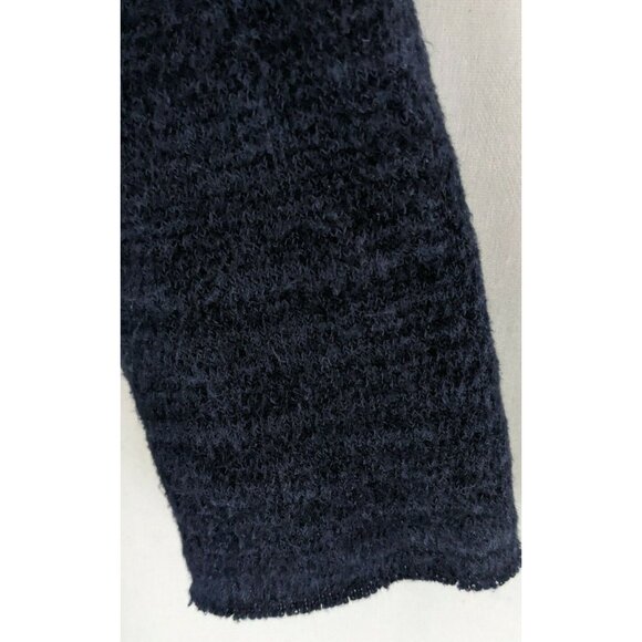 Moth Anthropologie Women Sweater Dress Navy Knit Hi-Lo Assimertic Size S - Picture 4 of 9